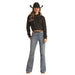 Rock & Roll Denim Womens Sallop Yoke Highrise Trouser