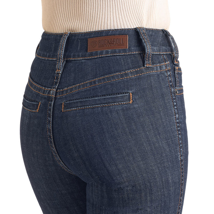 Rock & Roll Denim Welt Pocket High Rise Trouser
