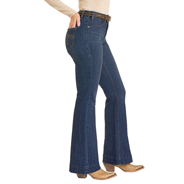 Rock & Roll Denim Women's High Rise Trousers