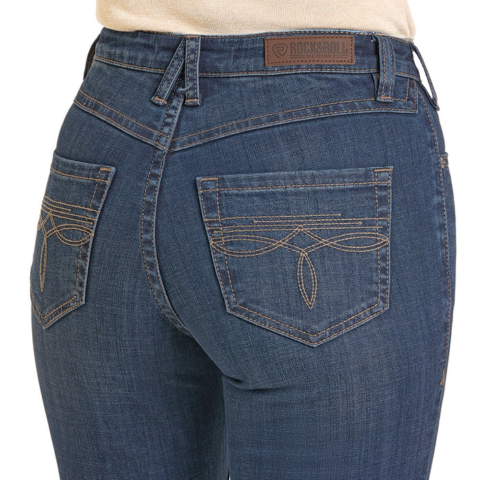 Rock & Roll Denim Women's High Rise Trousers