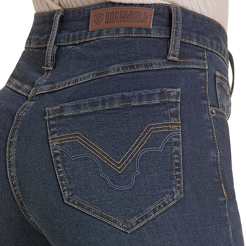 Rock & Roll Denim Women's Sculpted Dark Wash Trouser