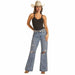 Rock & Roll Denim Women's Wide Leg Trousers