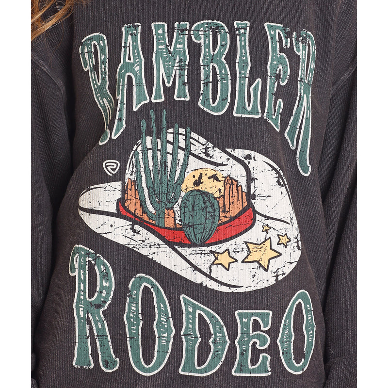 Rock & Roll Denim Women's Rambler Rodeo Pullover