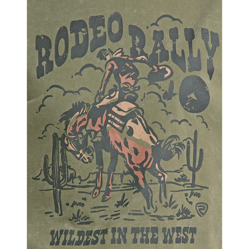 Rock & Roll Denim Women's Forest Rodeo Rally Pullover