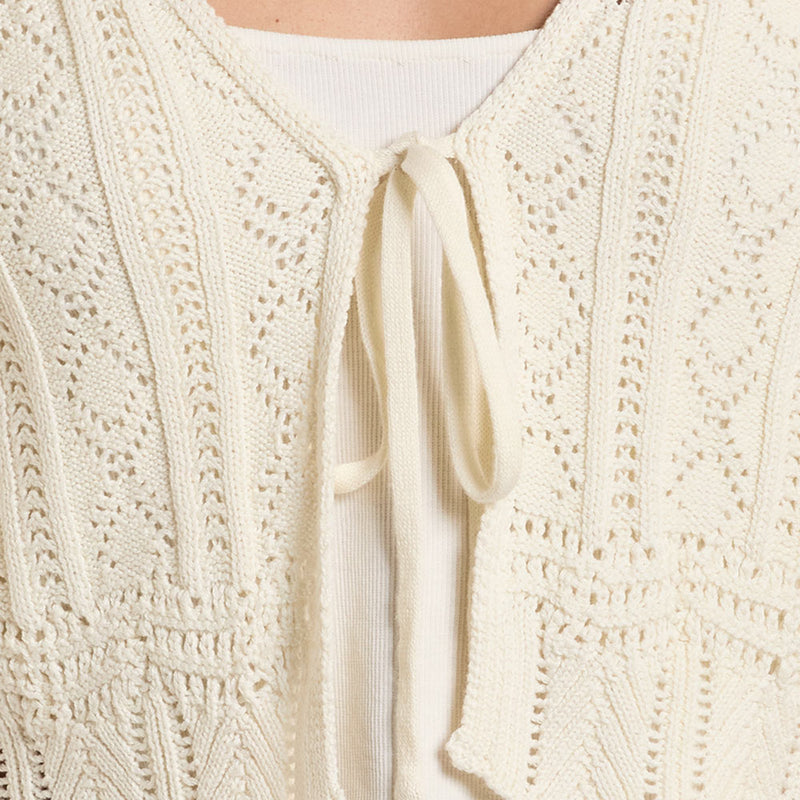 Rock & Roll Denim Women's Natural Knit Cardigan