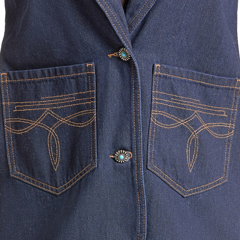 Rock & Roll Denim Women's Boot Stitch Blazer