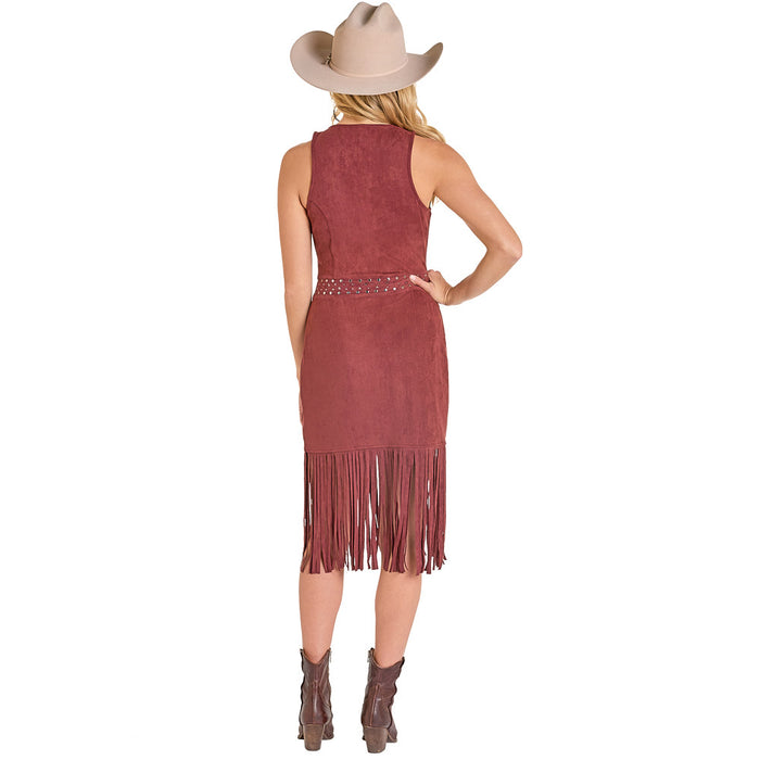 white christmas dresses Women's Denim Mini Dress main image 0