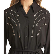 Rock & Roll Denim Womens Shirt Dress