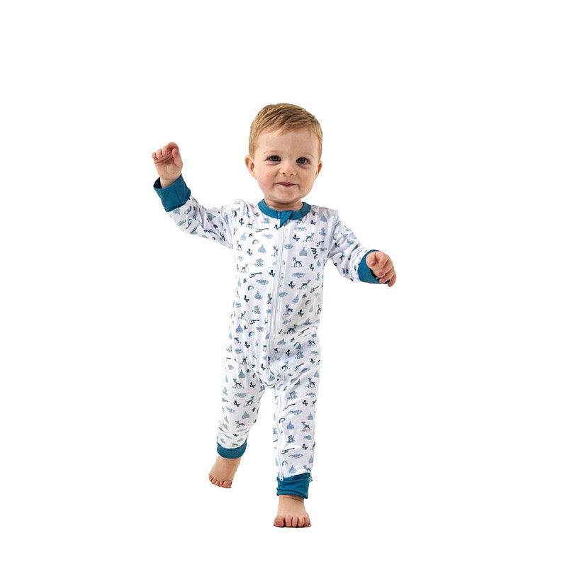 Burlebo Infant Boy's Lone Star Zip Up