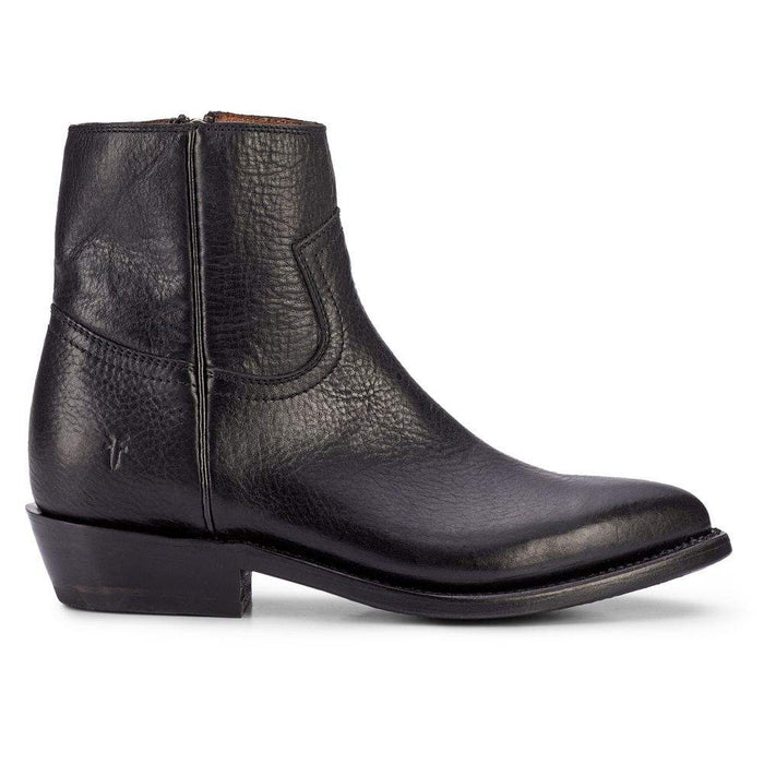 Frye Billy Inside Zip Leather Bootie 8.5 Black