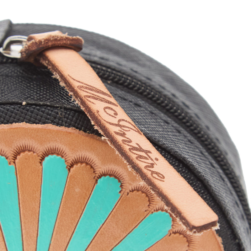 Mcintire Saddlery Turquoise Concho Jewelry Case