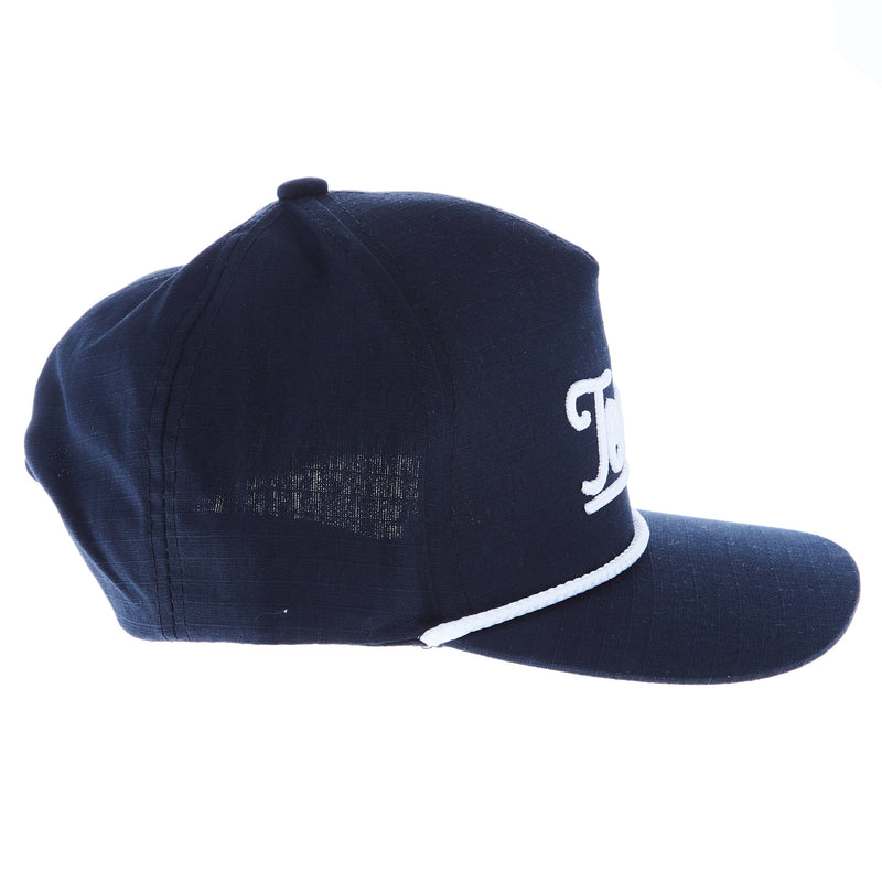 Burlebo Men's Texas Script Black Cap