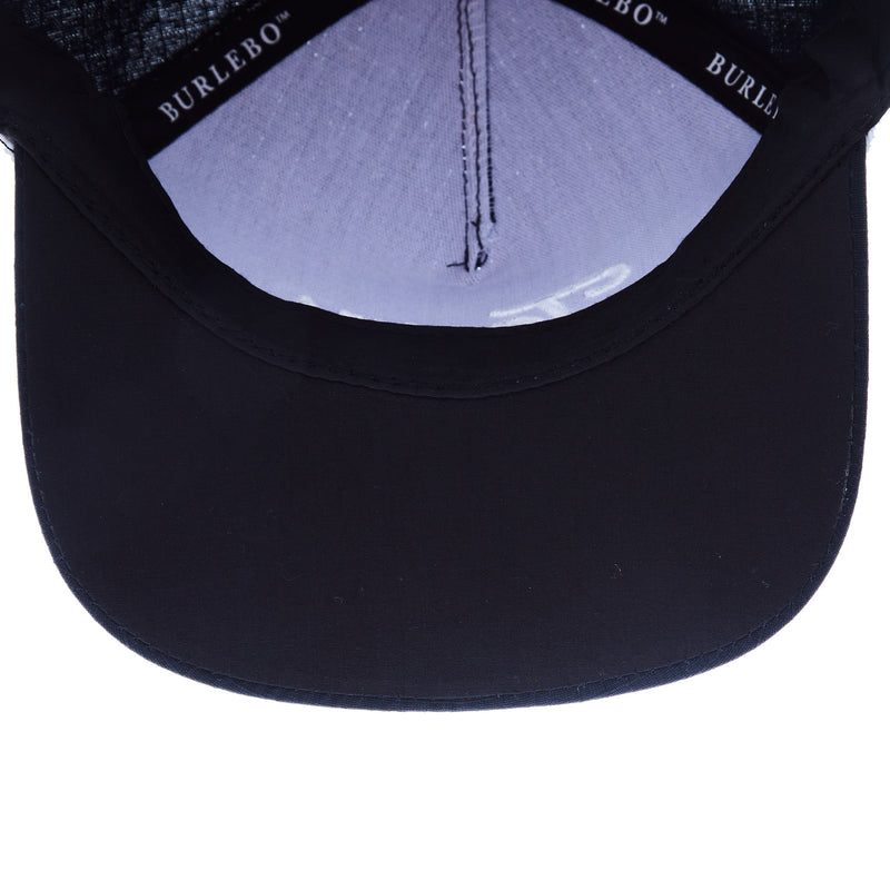 Burlebo Men's Texas Script Black Cap