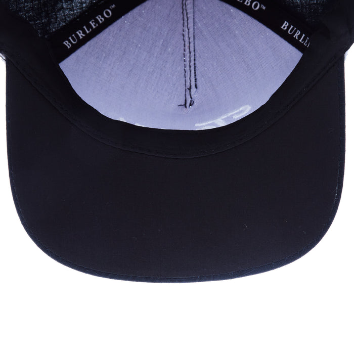 Burlebo Men's Texas Script Black Cap