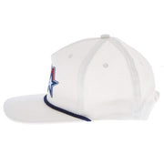 Burlebo Men's USA Retro Snapback Cap