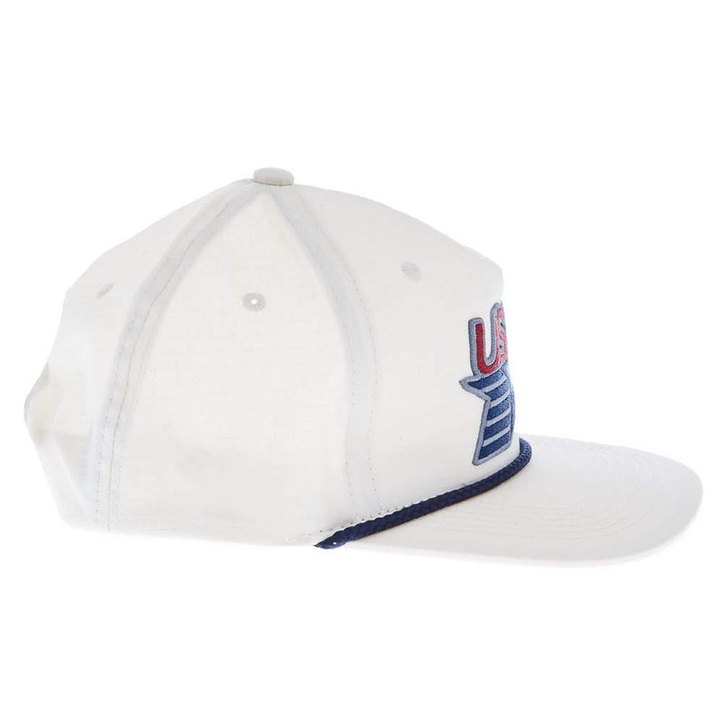 Burlebo Men's USA Retro Snapback Cap