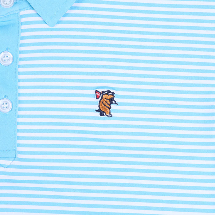 Fieldstone Boy's Blue Fairway Polo