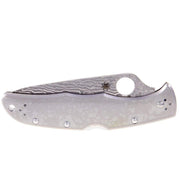 Spyderco Endura 4 Titanium Damascus Pocket Knife Large