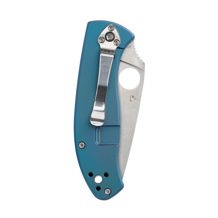 Spyderco Tenacious Blue Titanium