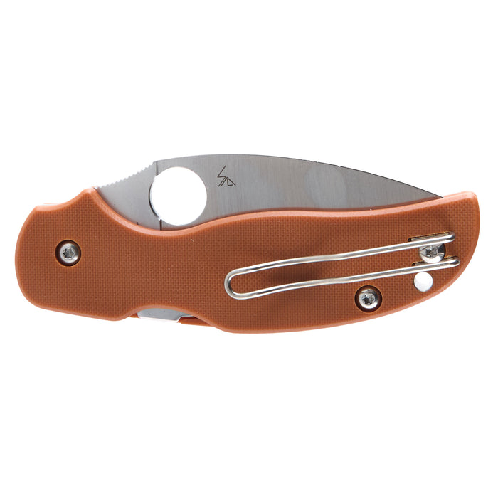 Spyderco Burnt Orange Sage 5 CPM Rex 121
