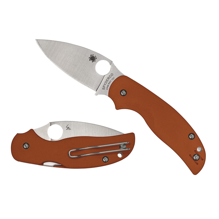 Spyderco Burnt Orange Sage 5 CPM Rex 121