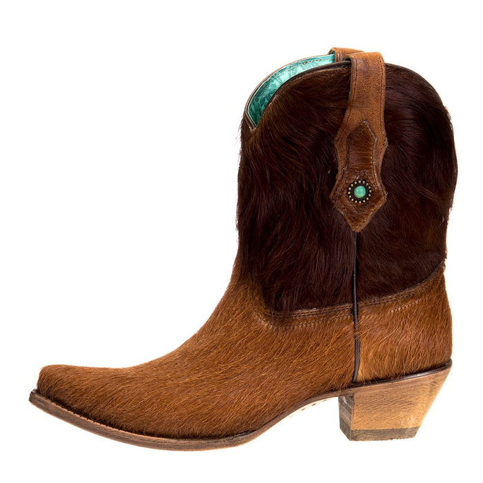Corral Women's Corral Brown Conchos Ankle Boot