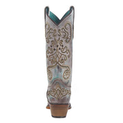 Corral Women`s Turquoise Brown 13in. Boot