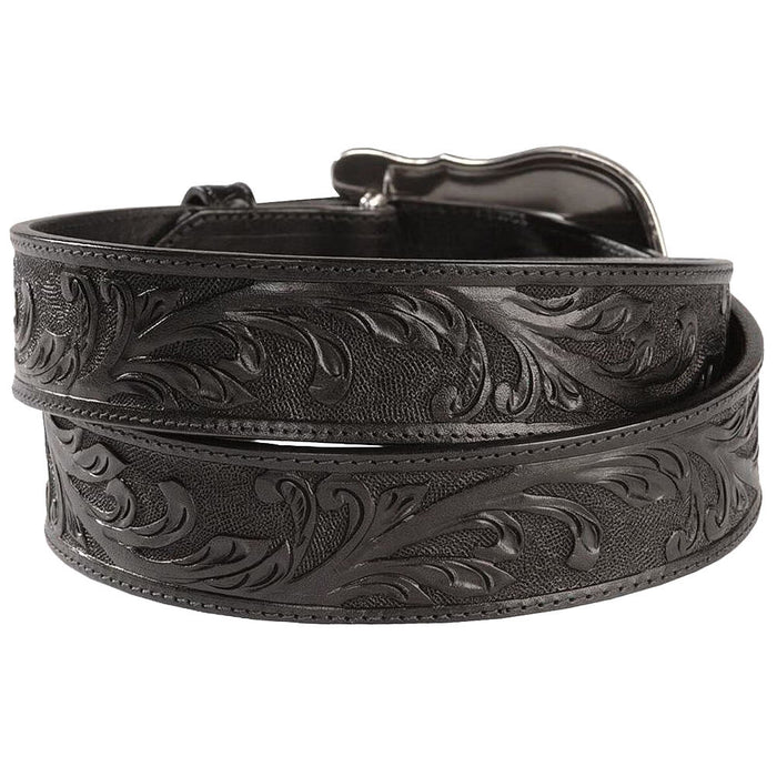 Tony Lama Men's Black Westerly Ride Belt