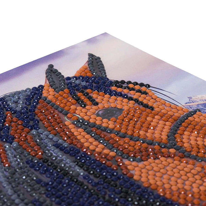 Outset Games And Cobble Hill Puzzles Horse Crystal Art Card Kit