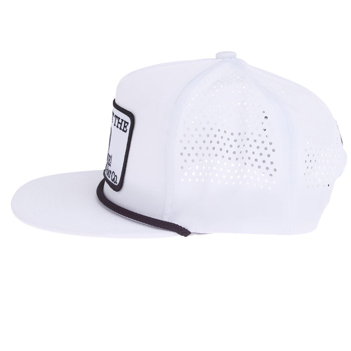 Cactus Alley Hat Co White & Black 99 Cap