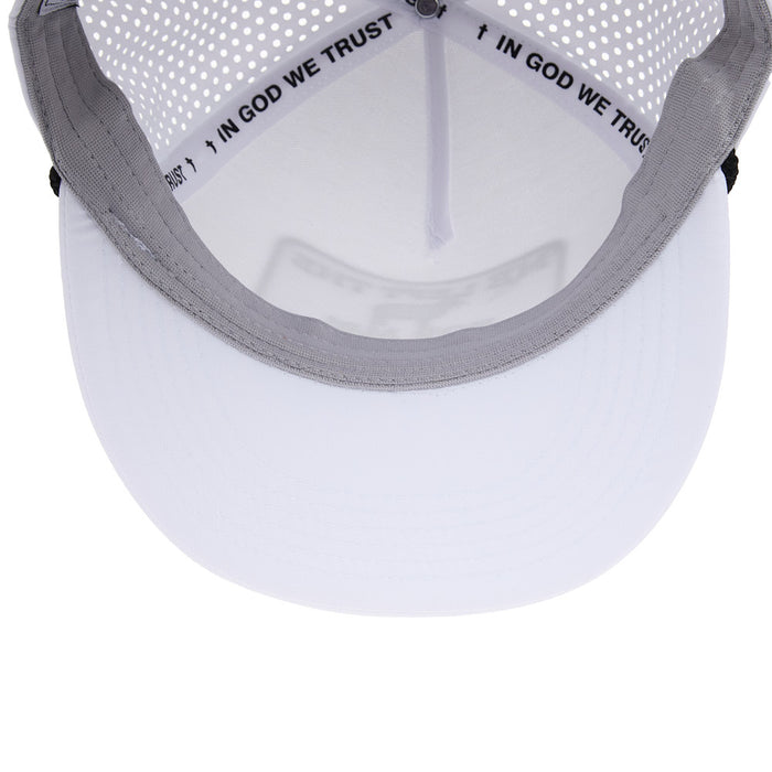 Cactus Alley Hat Co White & Black 99 Cap