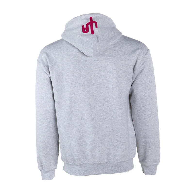 Cactus Alley Hat Co Ash Grey & Hot Pink Better Lovers Hoodie