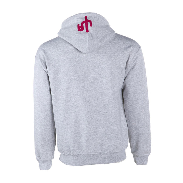 Cactus Alley Hat Co Ash Grey & Hot Pink Better Lovers Hoodie