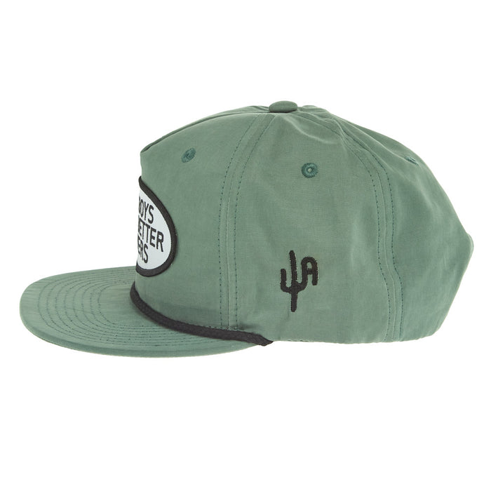 Cactus Alley Hat Co Teal & Black Rope Better Lovers Cap