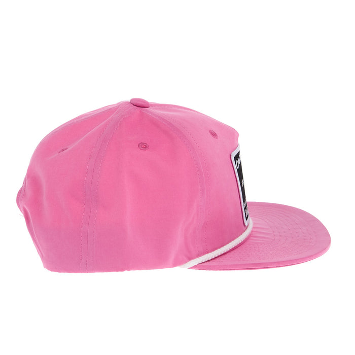 Cactus Alley Hat Co Logo Pink & White Cap