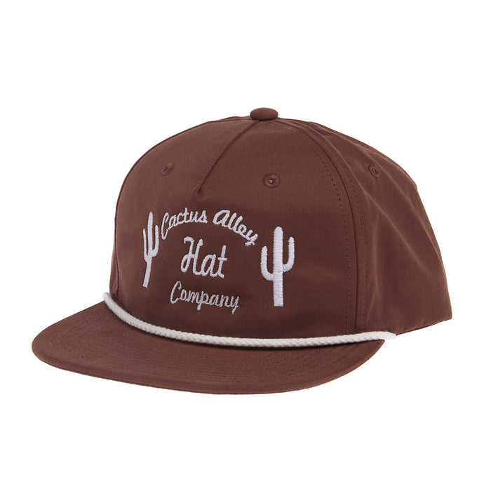 Cactus Alley Hat Co Brown & White The Cactus Cap