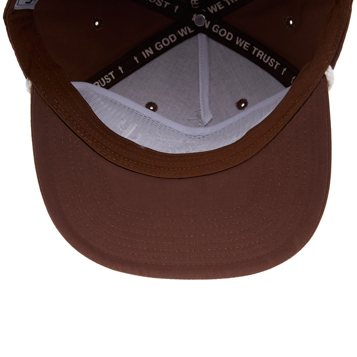 Cactus Alley Hat Co Brown & White The Cactus Cap