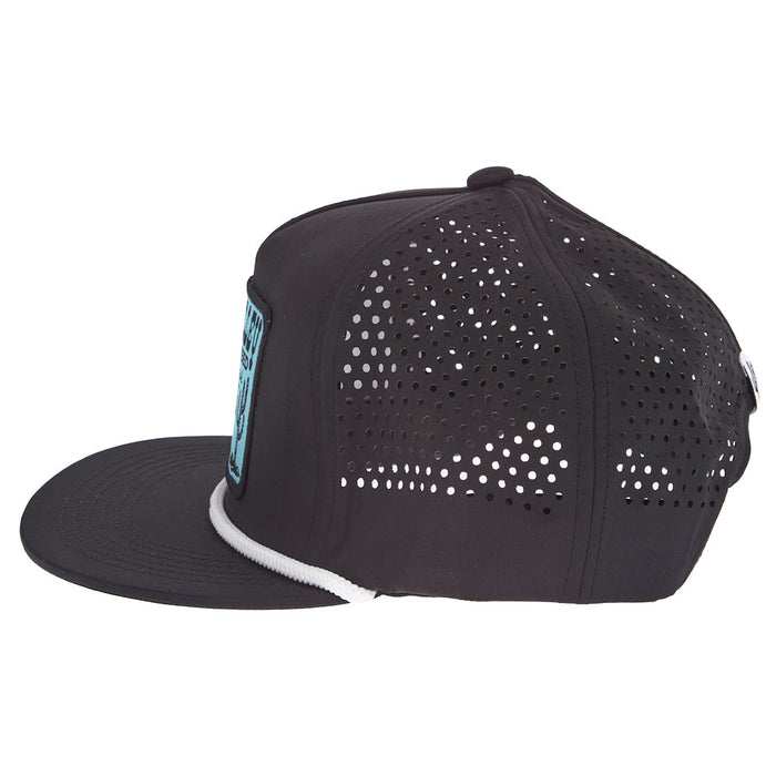 Cactus Alley Hat Co Fast & Fresh Black & White Cap