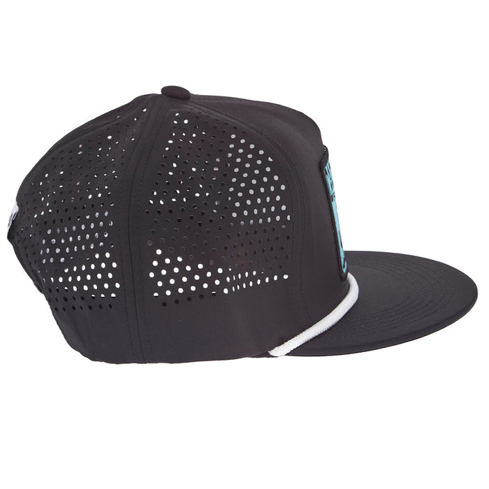 Cactus Alley Hat Co Fast & Fresh Black & White Cap