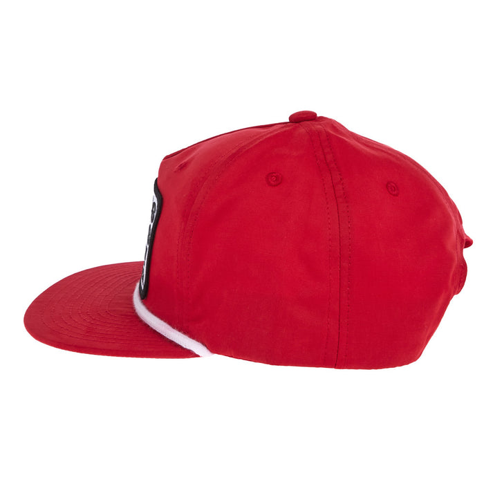 Cactus Alley Hat Co Red & White Jesus Loves You Cap