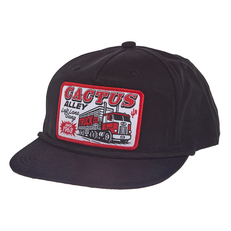 Cactus Alley Hat Co Left Lane Gang Black Cap