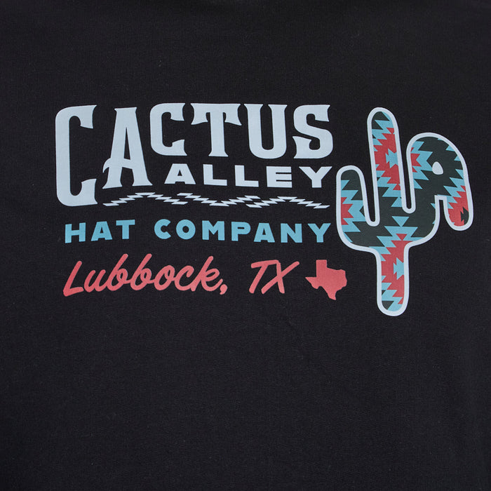 Cactus Alley Hat Co New Mexi Black Hoodie