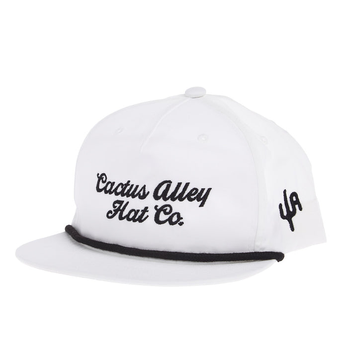 Cactus Alley Hat Co White & Black The Original Cap