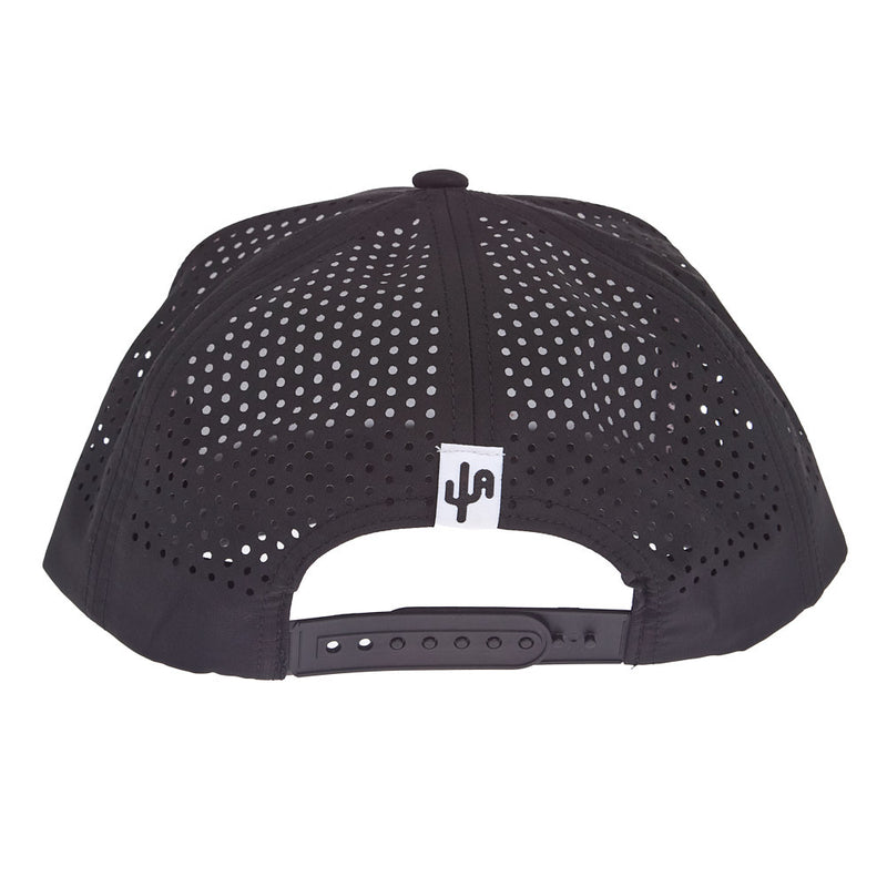 Cactus Alley Hat Co Square Knot Black & White Cap
