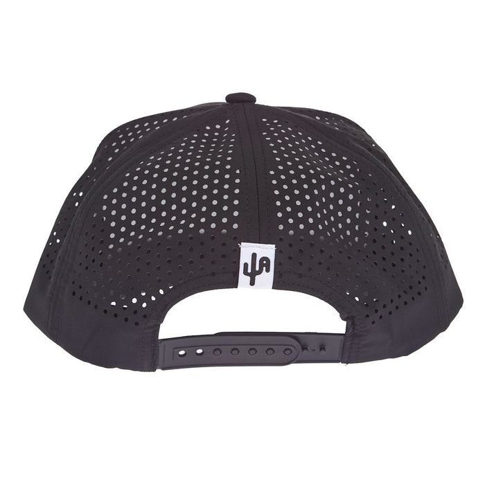 Cactus Alley Hat Co Square Knot Black & White Cap