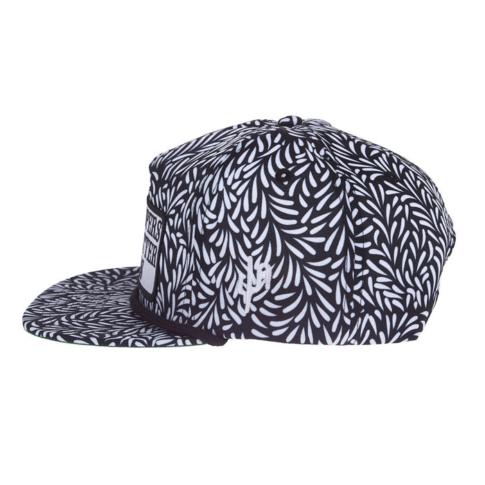 Cactus Alley Hat Co Team Ropers Black Leaf Cap