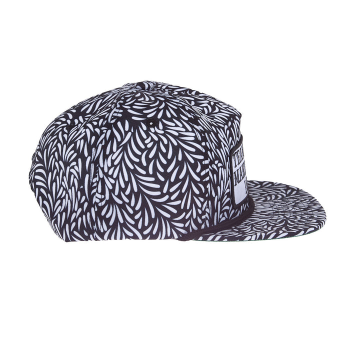 Cactus Alley Hat Co Team Ropers Black Leaf Cap