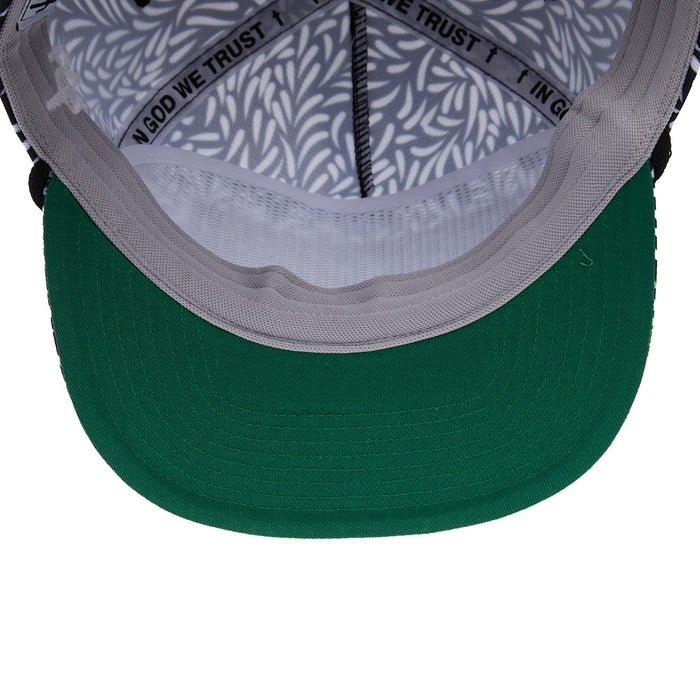 Cactus Alley Hat Co Team Ropers Black Leaf Cap