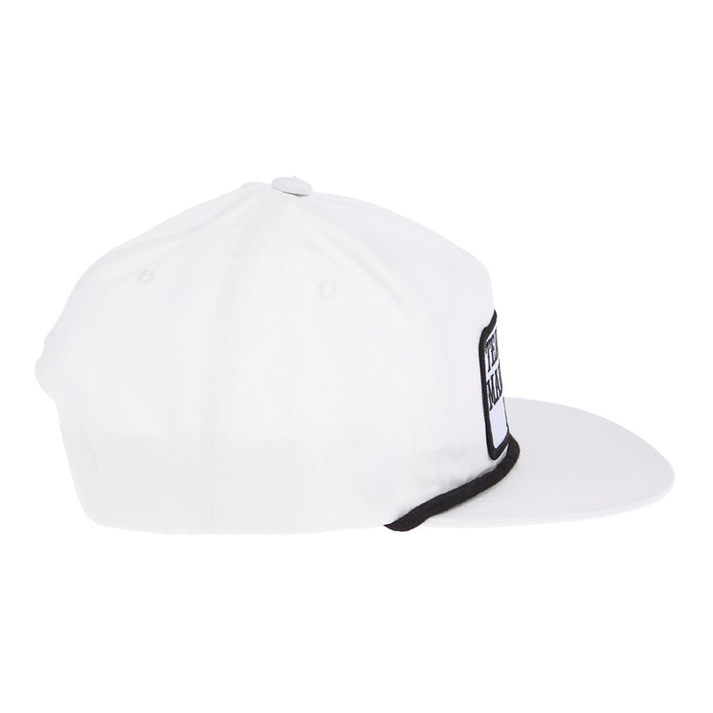 Cactus Alley Hat Co Team Ropers White & Black Cap