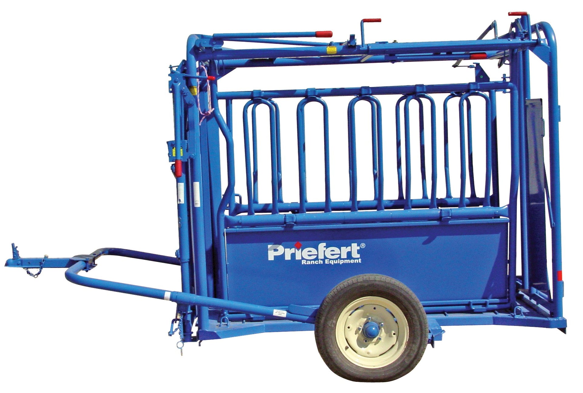 Priefert Trailer Carriage with Tires — NRS